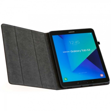 Bao da Samsung Galaxy Tab S3 - Không khe card - mặt trước có 2 nếp gập (da nhân tạo cao cấp)